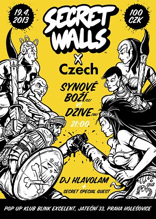 Secret Walls Czech 2013 Praha
