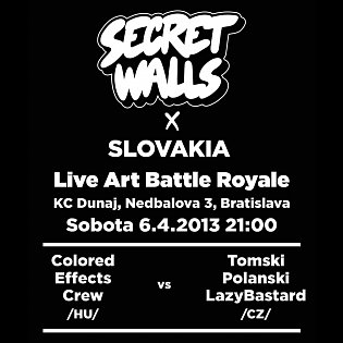 Secret Walls x Slovakia 2013